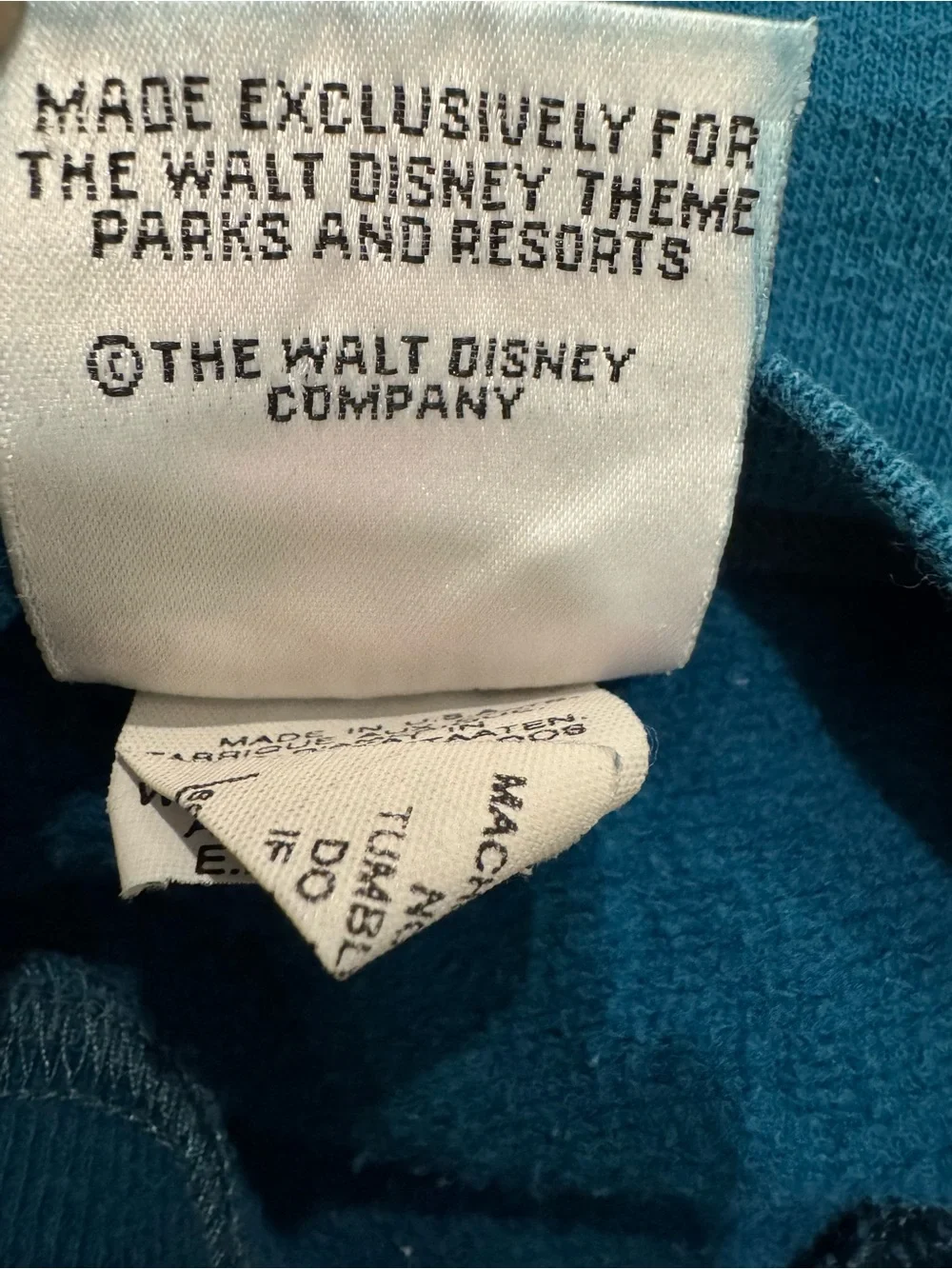 Vintage Disney Winnie the Pooh Teal Crewneck Sweatshirt Kids Large